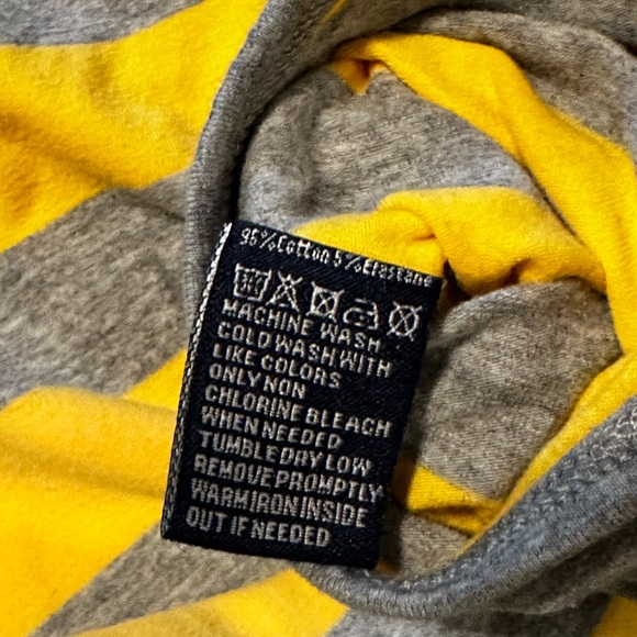 TOOBYDOO Kingsman Body Jumpsuit, Signature Stripes 0-3 Months - Picture 6 of 6